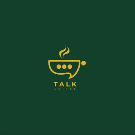 Talk coffee is a logo that I created for the needs of large and small companies, talk coffee can be interpreted as a logo for the coffee business and also podcasts Coffee Business, Coffee Talk, Coffee Club, Coffee Logo, Culture Club, Small Company, The Coffee, A Logo, Coffee Cans