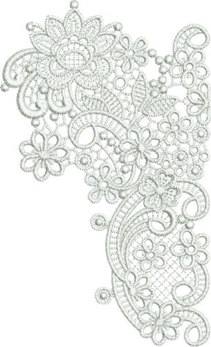 Embroidery Motif, Irish Crochet Motifs, Design Pattern Art, Lace Art, Free Standing Lace, Chique Outfits, Point Lace, Border Embroidery Designs, Border Embroidery