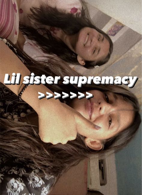 Sister Captions For Instagram, Friend Captions, Best Friend Captions, One Word Caption, Caption For Friends, Sister Photos, Lil Sister, Sisters Funny, Birthday Captions