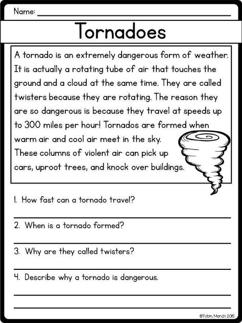 3rd Grade Reading Comprehension Worksheets, Worksheets 3rd Grade, 2nd Grade Reading Worksheets, 2nd Grade Reading Comprehension, First Grade Reading Comprehension, Reading Comprehension For Kids, Teaching Reading Comprehension, Short Passage, Reading Comprehension Lessons