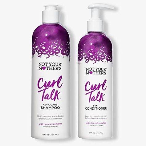 Best Curly Hair Shampoo, Curl Talk, Conditioner For Curly Hair, Curl Shampoo, Jasmine Scent, Shampoo For Curly Hair, Curly Hair Types, Cleansing Shampoo, Moisturizing Conditioner