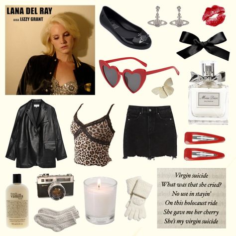 Americana Aesthetic Outfit, Lana Del Rey Lizzy Grant, Lizzy Grant Aesthetic, Vintage Americana Aesthetic, Lana Del Rey Outfits, Rey Costume, Lana Del Rey Concert, Lana Del Rey Albums, Lizzy Grant