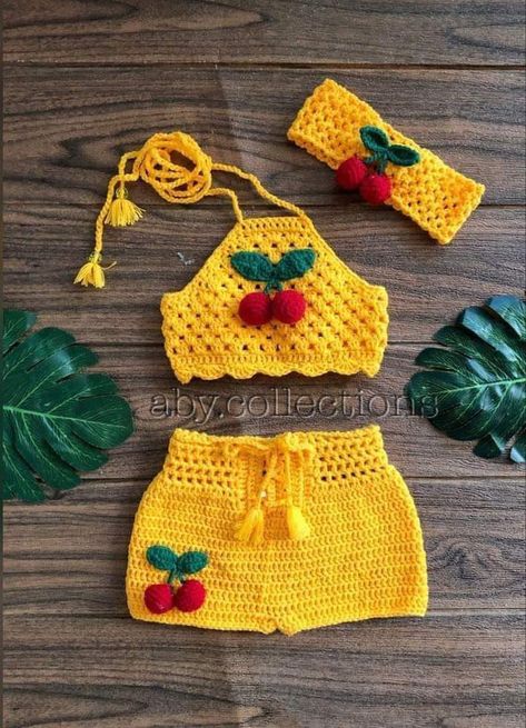 Modern Haken, Crochet Baby Costumes, Baby Frock Pattern, Crochet Bunny Pattern, Mode Crochet, Crochet Clothing And Accessories, Haken Baby, Crochet Doll Clothes