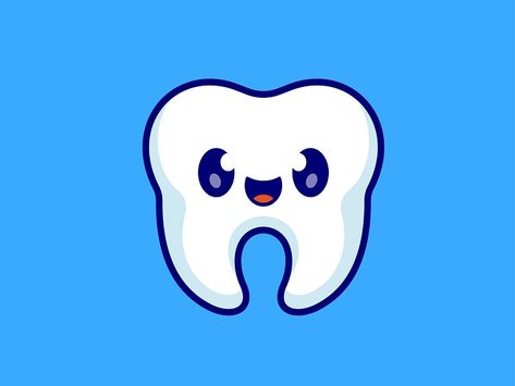 Tooth Character Expression🦷 by catalyst on Dribbble Tooth Illustration, Tooth Character, Teeth Illustration, Tooth Icon, Illustration Cute, Creative Labs, You're Awesome, Mascot Design, Dental Clinic