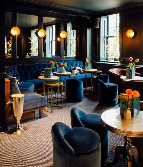 London's most exclusive private members' clubs - Business Insider Pub Interior, Members Club, Restaurant Flooring, Colorful Interior Design, Bar Interior Design, Hotel Lounge, Luxury Bar, Vintage Interior Design, Vintage Industrial Furniture