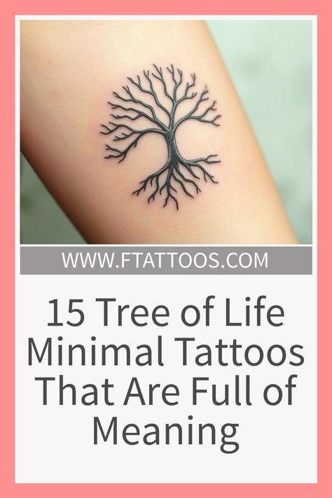 You won't believe the profound meanings behind these 15 minimalist Tree of Life tattoos. Discover the stories waiting to be told. Tree Of Life Tattoos, Minimalist Tree, Minimal Tattoos, Color Symbolism, Tree Of Life Tattoo, Unity In Diversity, Large Tattoos, Ancient Myths, Tree Tattoo