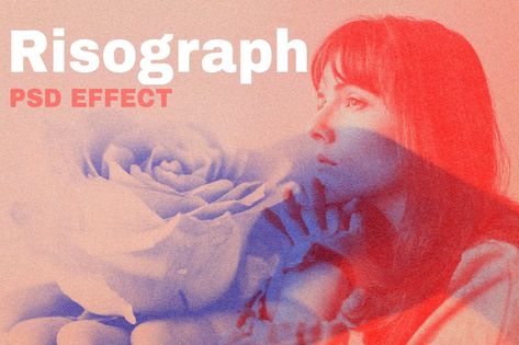 Free PSD | Risograph psd effect photoshop add-on remixed media Indesign Design, Glitch Photo, Double Exposure Photo, Double Exposition, Free Filters, Photoshop Filters, Effect Photoshop, Digital Imaging, Flower Texture