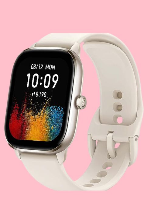 Amazfit GTS 4 Mini Smart Watch for Women Men, Alexa Built-in, GPS, Fitness Tracker with 120+ Sport Modes, 15-Day Battery Life, Heart Rate Blood Oxygen Monitor, Android Phone iPhone Compatible-White #smartwatch # apple watch # women smart watches #applewatchseries4 #applewatch7 #applewatchseries3 Smart Watches Women, Apple Watch Women, Best Smart Watches, Fitness Smart Watch, Tech Gadget, Calorie Counter, Gym Accessories, Smartwatch Women, Apple Watch Series 3