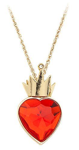 Disney Descendants Costume Necklace ~ Evie | Walmart Canada Disney Descendants Costume, Disney Jewelry Bracelet, Diamond Cross Necklace Gold, Red Heart Necklace, Disney Merch, Diamond Circle Pendant, Costume Necklaces, Choker Pendant, Disney Descendants