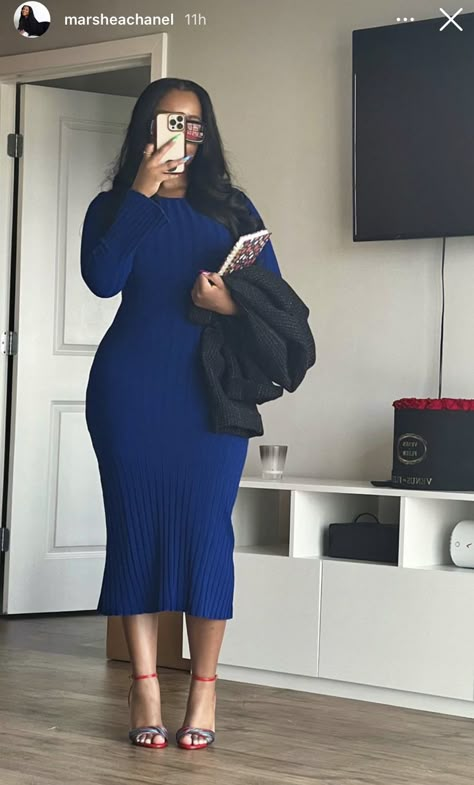 Business Dress Black Women, Christian Black Woman Outfits, Receptionist Outfit Front Desk Black Women, Black Corporate Baddie Aesthetic, 130 Pounds 5'5 Woman, Modest Female Outfits, Swole Ricketts, Modest Outfit Ideas Black Women, Blue And Gold Outfits Casual