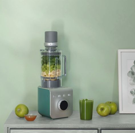 Long weekend mode: ON! Whether you’re relaxing at home or enjoying the sunshine, kick your day off with a healthy start. Simple, elegant, and oh-so-efficient. Our new SMEG High-Performance Blender is here to elevate your smoothie game. Cheers to green goodness! 🥬✨ Pictured: 1️⃣ SMEG High-Performance Blender, Emerald Green, BLC02EGMEU #AtHomeWithSmeg #SmegCanada#FortheloveofSmeg Smeg Blender, Smoothie Green, Microwave Snacks, Food Hampers, Nut Butters, Different Vegetables, Enjoy The Sunshine, Hand Blender, Nut Milk