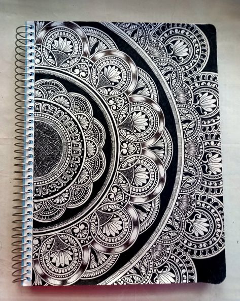 Beautiful mandala art , blacknwhite.. Art Sketches Mandala, A3 Mandala Art, Pencil Mandala Art, Hard Mandala Art, Mandala Art Unique Designs, Mandala Art Ideas Creative, Unique Mandala Drawing, Aesthetic Mandala Art, Beautiful Mandala Art