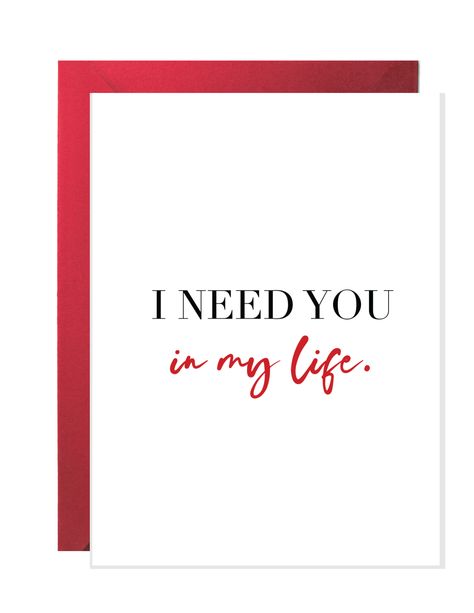 4.25 x 5.50 (A2) Folded Notecard Blank Inside 120# Dull/Matte Cover 14 pt Red Envelope Included Cards For Couples, Love Greeting Cards, Love My Wife Quotes, Cards Anniversary, Wife Quotes, Marriage Life, I Love My Wife, Wish You Are Here, Red Envelope