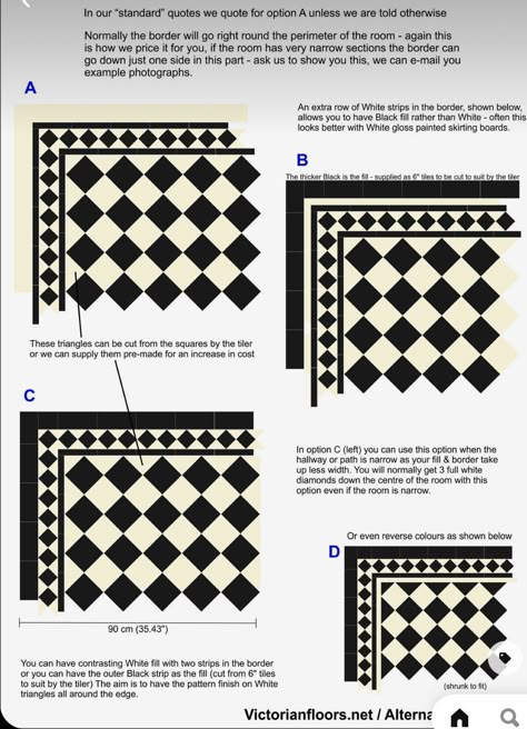 Black And White Floor Tiles, Victorian Hallway Tiles, White Floor Tiles, Hallway Tiles Floor, Black And White Floor, Victorian Tile, Victorian Hallway, Victorian Floor Tiles, Hall Flooring