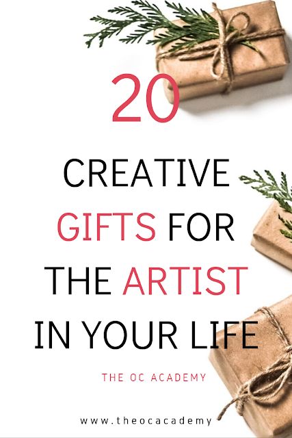 20 Creative Gifts for The Artist In Your Life Painting Gift Ideas, Record Decor, Art Supplies Gift, Painting Apron, Artsy Gift, Artist Pencils, Pen Set Gift, Sketch Markers, Artist Gifts