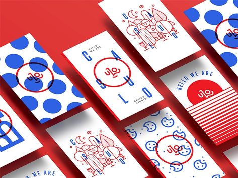 Creative Letterhead Design, Red And Blue Logo, Visuell Identitet, Ramen Shop, Graphic Design Business Card, Name Card Design, Business Card Design Inspiration, Vi Design, Letterhead Design