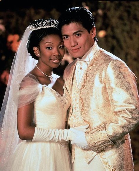 (1997) Roger and Hammerstein's Cinderella Black Disney Princess, Rodgers And Hammerstein's Cinderella, Brandy Norwood, Cinderella Movie, Cinderella And Prince Charming, Septième Art, Interracial Relationships, Interracial Love, Interracial Couples