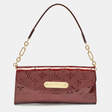 Louis Vuitton Amarante Monogram Vernis Sunset Boulevard Bag Sunset Boulevard, Luxury Closet, A Well, Bag Bag, Authentic Louis Vuitton, Luxury Bags, Bags Designer, Louis Vuitton, Monogram