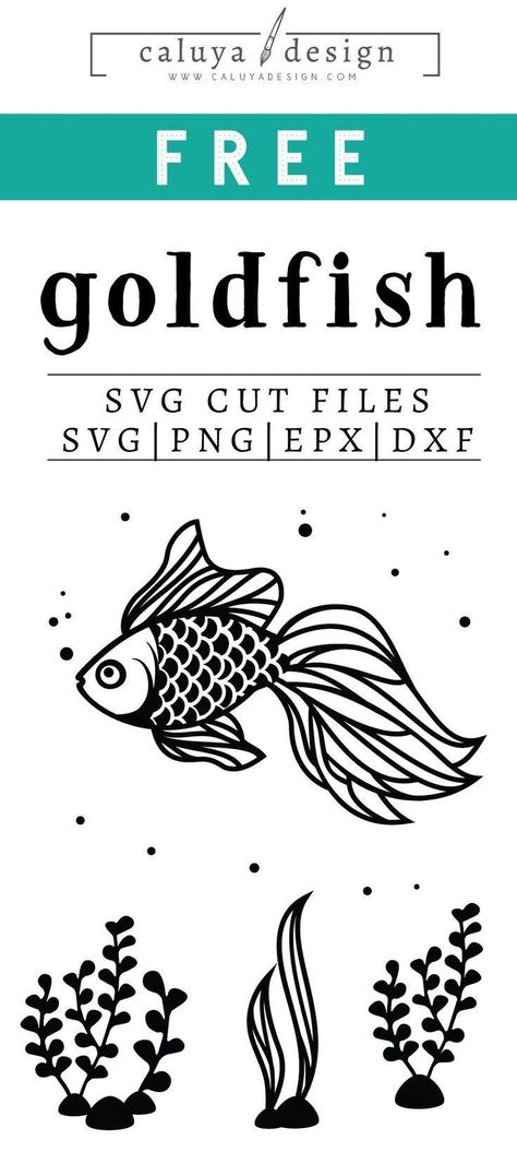 Fish Svg Free, Free Printable Clip Art, Printable Clip Art, Fish Svg, How To Make Planner, Free Svgs, Silhouette Cards, Projets Cricut, Fishing Svg