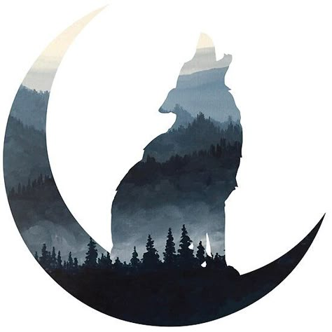 Wolf Silhouette Painting, Silhouette Art Ideas, Howling Wolf Silhouette, Landscape Silhouette, Easy Graffiti Drawings, Word Drawings, Wolf Silhouette, Moon Silhouette, Wolf Painting