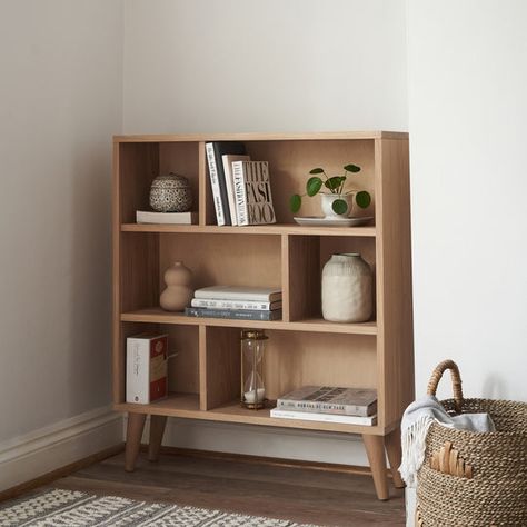 Floating Bedside Table, Wall Cupboard, Small Cupboard, Small Chest Of Drawers, Small Bookshelf, Small Bookcase, Natural Oil, Flat Pack, Small Living Room