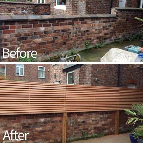 Diy Brick Wall, Moderne Pools, Diy Shed Plans, Building A Fence, Cedar Fence, Walled Garden, Diy Shed, Building A Shed, Wall Garden