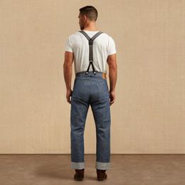 Suspenders Jeans, Vintage Jeans Mens, Suspender Jeans, Men's Denim Style, Nerd Fashion, Denim Shirt With Jeans, Cool Outfits For Men, Heritage Fashion, Jeans Men