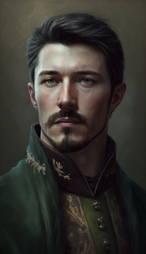 Dnd Character Portraits Male Human, Petyr Baelish Art, Old Man Character Art, Dnd Royalty, Fantasy Noble, Npc Dnd, Dnd Portraits, Petyr Baelish, Masculine Art