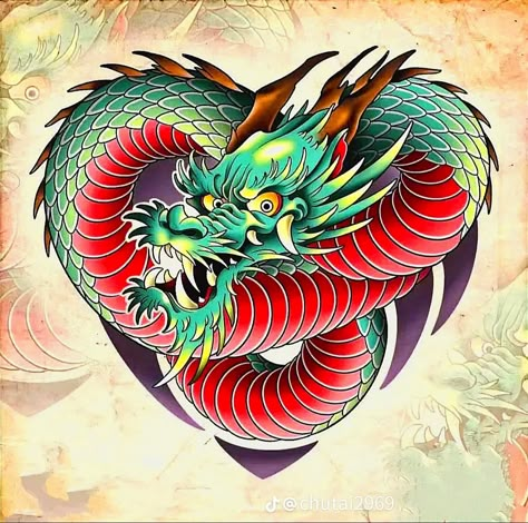 Colour Tattoo, Tattoo Mini, Dragon Tattoo Art, Filipino Tattoos, Tattoo Dragon, Design Dragon, C Tattoo, Alien Tattoo, Dragon Tattoo Designs