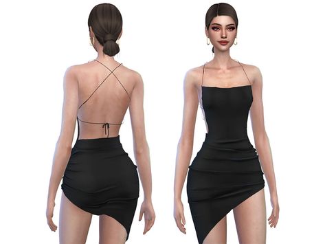 Kylie Bratz, Sims 4 Cc Clothes Hot Weather, The Sims 4 Cc Clothing For Women Dress, Sims 4 Cc Dresses Formal Short, Sims 4 Halter Dress, Sims 4 Cc Crop Tops, Ts4 Dress, Short Dress Cc Sims 4, Sims4cc Clothes