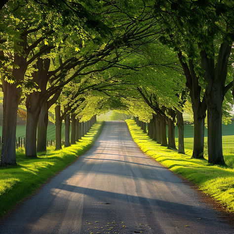 Story book tree lined road Book Tree, Tree Line, Story Book, Outdoor Design, The Road, Dream House, Trees, Hotel, Road