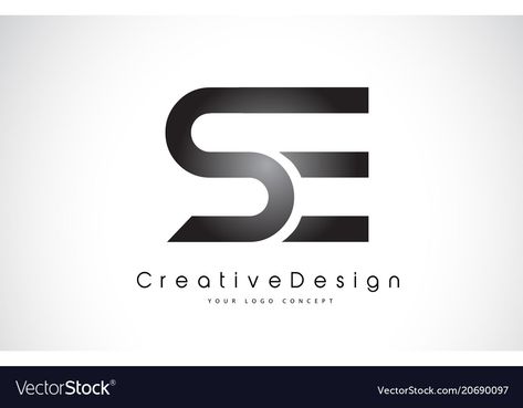 S E Logo Design, E And S Logo, Se Logo Design Letter, Es Logo Design, 3 Letter Logo Design, S Logo Design Letter, S Letter Design, 3 Letter Logo, Es Logo