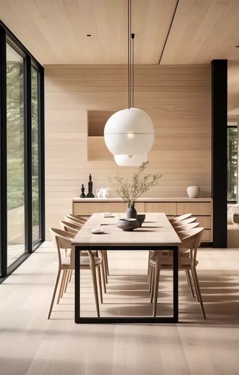 Japandi Dining Table, Japandi Dining Room Design, Japandi Style Interior Design, Japandi Style Kitchen, Japan Interior Design, Japandi Kitchen Design, Japandi Dining Room, Japandi Dining, Style Japandi