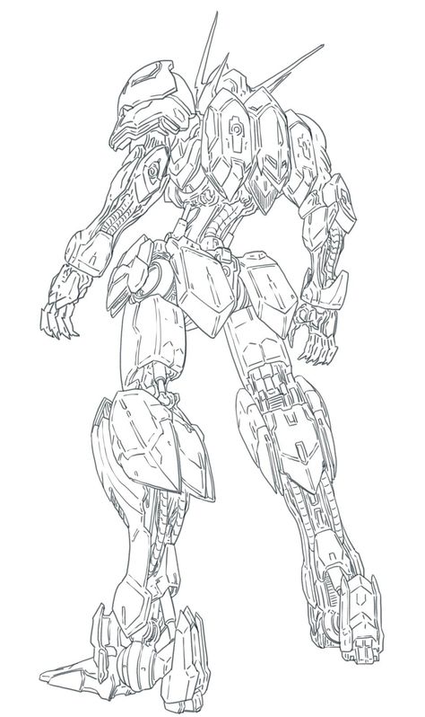 Mech Pose Reference, Gundam Art Drawing, Mecha Anatomy, Mech Drawing, Mecha Drawing, Gundam Drawing, Mecha Art, Gundam Iron Blooded Orphans, Gundam Toys