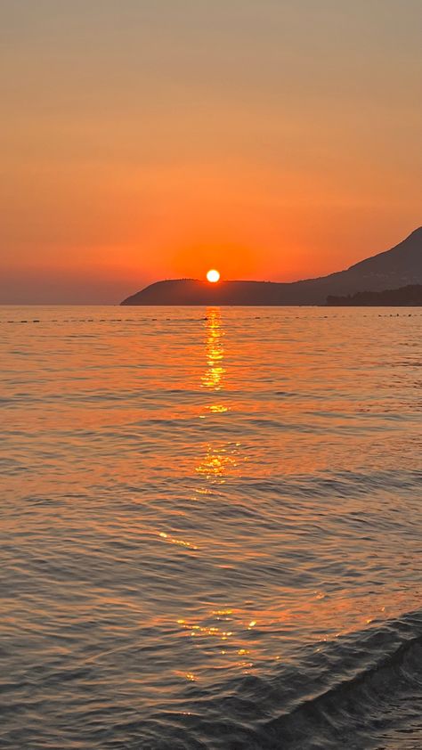 sunset in city of Bar, Montenegro Sunset In City, Bar Montenegro, Montenegro Beach, European Bucket List, Montenegro Travel, Euro Summer, Summer 24, Art Drawings For Kids, Beach Sunset