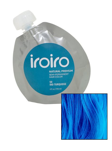 Iroiro Turquoise Hair Dye, Turquoise Hair Dye, Hair Colour Inspiration, Purple Hair Dye, Blue Hair Dye, Hair Dye Brands, Vibrant Hair Color, Organic Hair Color, Dyed Hair Purple, Dyed Hair Blue