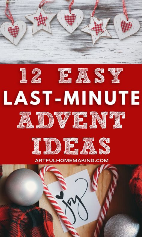 Simple last-minute Advent ideas for Christmas. Try some of these easy Advent ideas during this coming holiday season. These Advent ideas are perfect for families with kids! #christmas #advent #adventideas #christmasideas #easyadventideas #adventideasforfamilies #christmasadvent Advent Snacks For Kids, Advent Themes, Advent Gifts, Theme Snack, Ornaments Diy Kids, Advent Crafts, Advent Ideas, Advent For Kids, Advent Candles