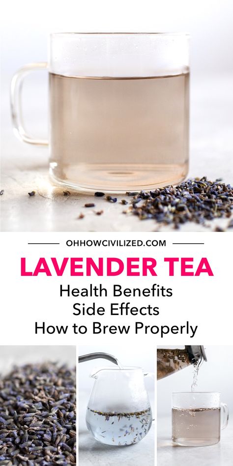 Lavender Tea: Health Benefits and How to Brew Properly Lavender Tea Benefits, Tea Sommelier, Making Herbal Tea, Lavender Drink, Afternoon Tea At Home, Hot Tea Recipes, Herbal Drink, Herbal Tea Benefits, Tea Health