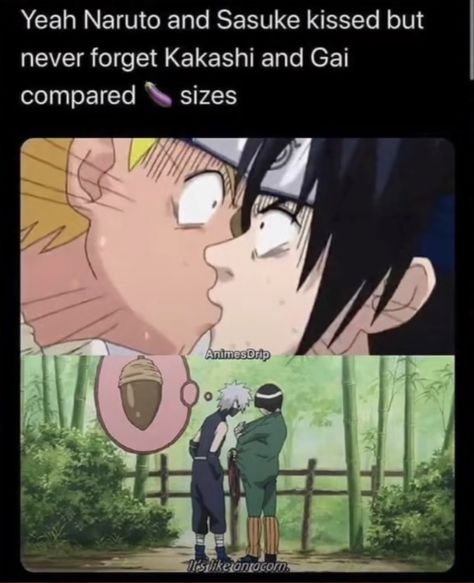 Naruto And Sasuke Funny, Naruto And Sasuke Kiss, Kawaii Naruto, Naruto Oc Characters, Naruto Comic, Naruto Shippuden Characters, Naruto Pictures, Anime Jokes, Naruto Funny