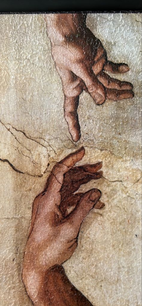 Michael Angelo Paintings Aesthetic, Michael Angelo Aesthetic, Michael Angelo Sculptures, Michaelangelo Wallpaper, Renicansse Art, Michael Angelo Paintings, Michael Angelo Hands, Paintings Michelangelo, Michelangelo Aesthetic