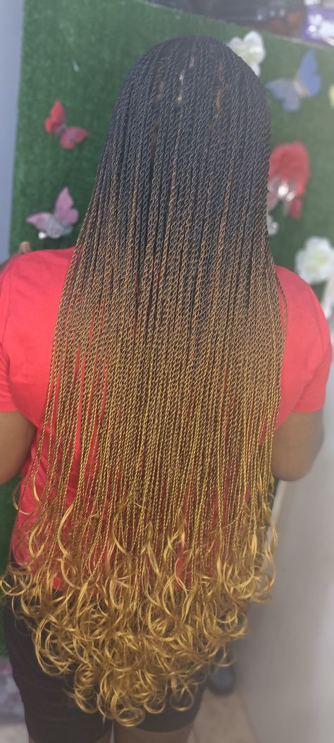 French Curl Twist Braids, French Curls Twist, French Curl Twists, Ginger Senegalese Twist, Ombre Twist Braids, Ombre Senegalese Twist, Ombre Twist, French Curl Braids, Curl Braids