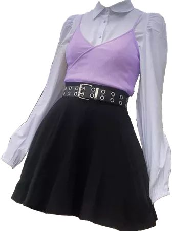 Kuromi Aesthetic Outfit, Purple Skirt Outfit, Kuromi Outfit, Kuromi Clothes, Skirt Outfits Aesthetic, Egirl Fashion, Casual Party Outfit, Egirl Outfits, Purple Fits