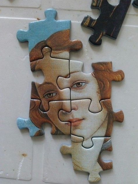 Color Pencil Drawing, Photo Puzzle, Puzzle Pieces, Jigsaw Puzzles, Just In Case, We Heart It, Tumblr, Drawings, Photography