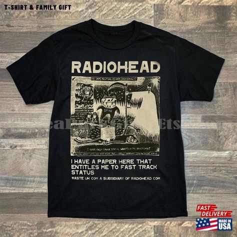 Vintage Radiohead Shirt Retro Concert T For Men Hoodie Unisex Check more at https://tshirtfamilygift.com/product/vintage-radiohead-shirt-retro-concert-t-for-men-hoodie-unisex/ Radiohead Shirt, Radiohead, Men T Shirt, Family Shirts, Shirt Men, Hoodie Shirt, Hoodies Men, Mens Shirts, For Men