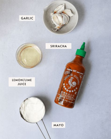 The Best Spicy Mayo (Quick + Easy) - Craving California Easy Spicy Mayo Recipe, Spicy Mayo Recipe For Sandwiches, How To Make Spicy Mayo For Sushi, Ways To Use Kewpie Mayo, Healthy Spicy Mayo, How To Make Spicy Mayo, Spicy Mayo Recipe Sushi, Spicy Poke Recipe, Best Spicy Mayo Recipe