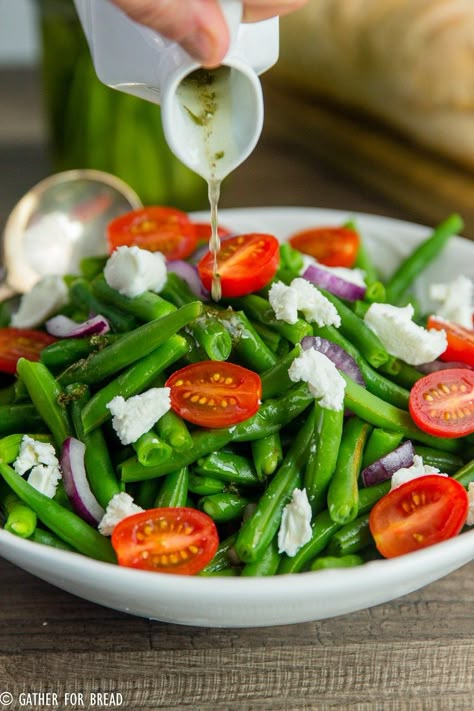 Been Salad, Green Beans Salad, Liver Diet Plan, Green Bean Salad Recipes, Beans Salad, Bean Salads, Green Bean Salad, Vegetable Salads, Cold Salads