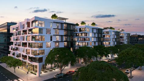 The Park Santa Monica Santa Monica Apartment, Apartments Modern, Interior Concrete Floors, Modern Luxury Apartment, Waterfront Condo, Modern Apartments, Multifamily Housing, Apartment View, Life Vision