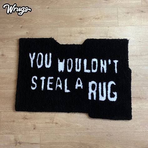 Small Studio Space, Meme Art, Art Rug, Tufted Rugs, Rug For Bedroom, Studio Space, Dream House Decor, Hand Tufted Rugs, Cool Rugs