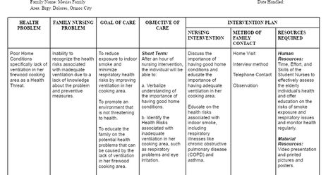 FAMILY NURSING CARE PLAN 2 Firewood Cooking, Nursing Goals, Nursing Care Plan, Winter Fruit, Respiratory Health, Nursing Care, Care Plans, October 15, Human Condition