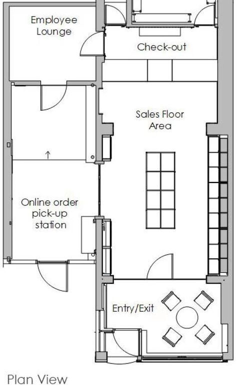 Florist Shop Layout Plan, Floral Shop Blueprints, Flower Shop Plan Architecture, Florist Shop Floor Plan, Floral Shop Floor Plan, Flower Shop Floor Plan Layout, Floral Store Design, Flower Shop Drawings, Flower Shop Layout Plan